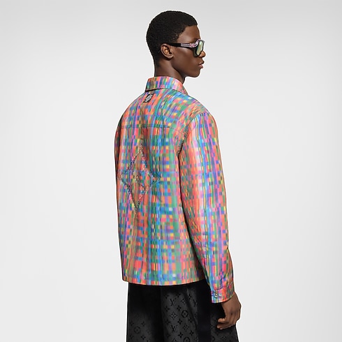 Trompe L’Oeil Printed Overshirt in Men's Ready-to-Wear Outerwear and Coats collections by Louis Vuitton (Product zoom)