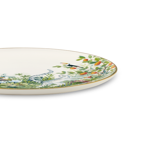 Tropical Jungle Set 2 Dessert Plates in Trunks, Travel and Home's Home and Art of Dining Art of Dining collections by Louis Vuitton (Product zoom)