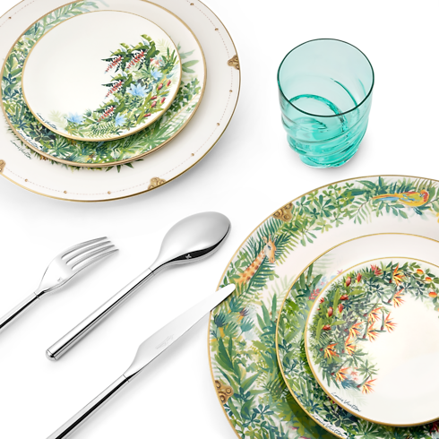 Tropical Jungle Set 2 Dessert Plates in Trunks, Travel and Home's Home and Art of Dining Art of Dining collections by Louis Vuitton (Product zoom)
