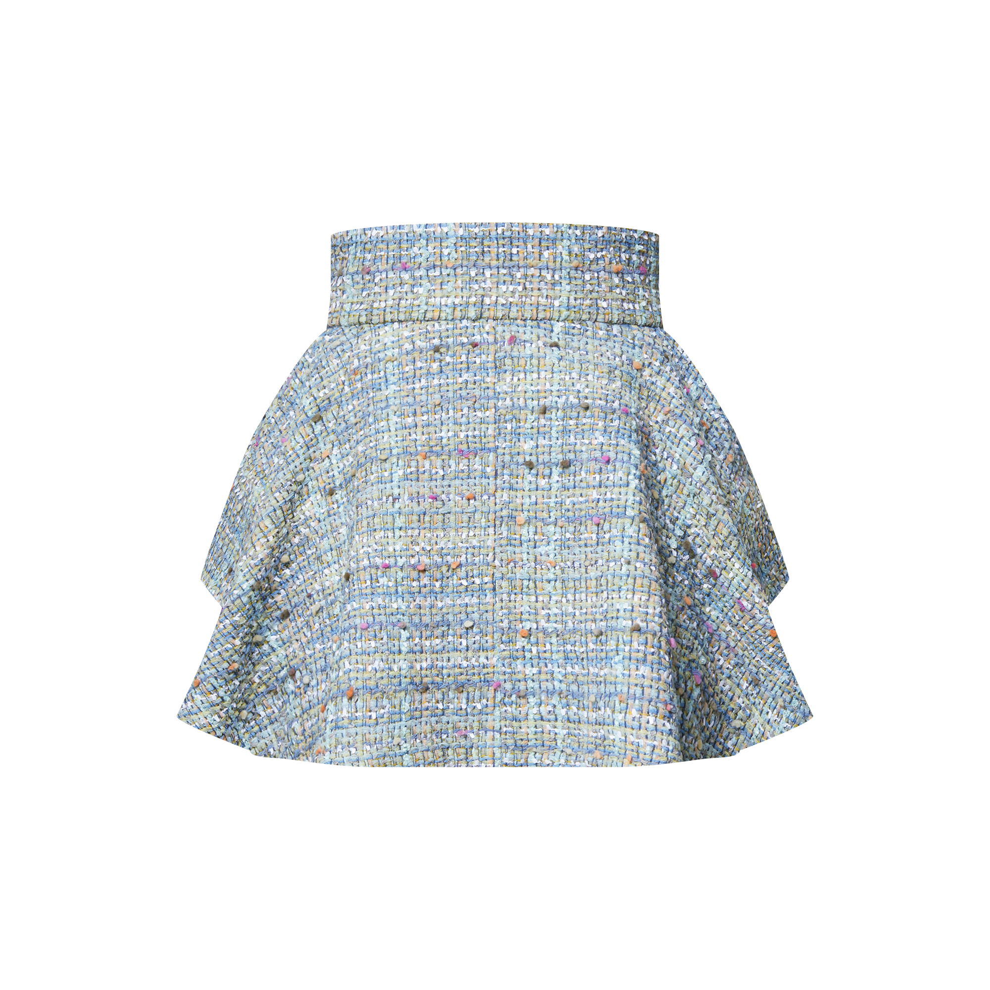 Tweed Mini Wrap Skirt  in Women