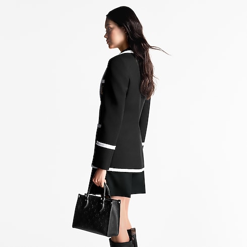 Tweed Trim Preppy Blazer in Women's Ready-to-Wear Coats and Jackets collections by Louis Vuitton (Product zoom)