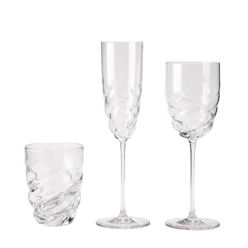 Twist Set of 2 Wine Glass H24cm in Trunks, Travel and Home's Home and Art of Dining Art of Dining collections by Louis Vuitton (Product zoom)