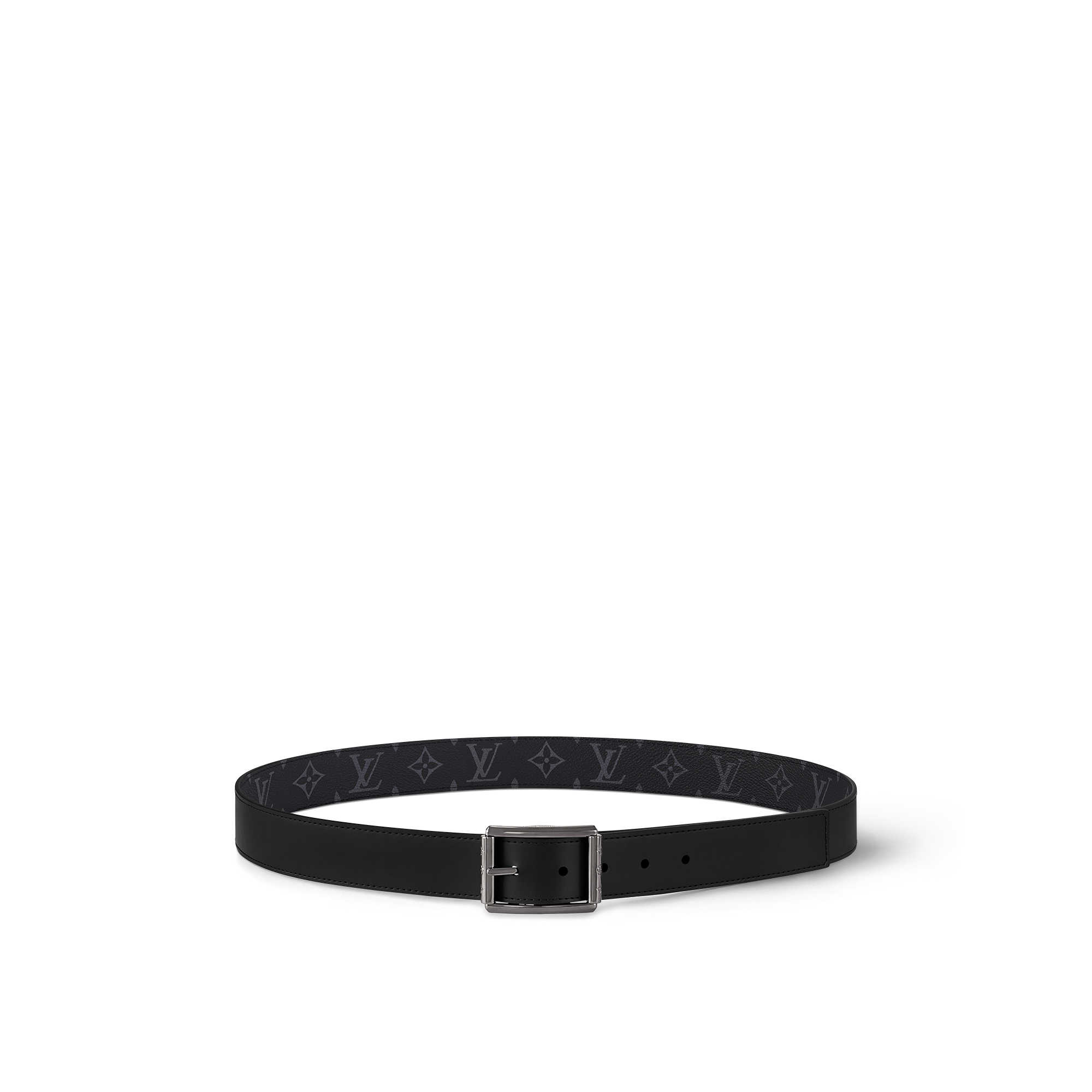 Uptown 35mm Reversible Belt Monogram Eclipse in Men