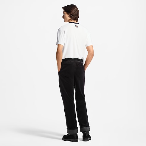 Velvet Graphic Short-Sleeved T-Shirt in Men's Ready-to-Wear All Ready-to-Wear collections by Louis Vuitton (Product zoom)