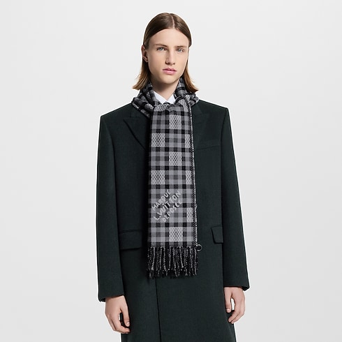 Vichy Damier Scarf . in Men's Accessories Scarves collections by Louis Vuitton (Product zoom)