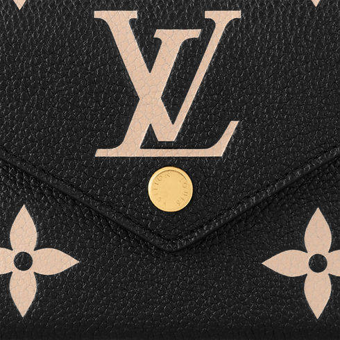 Victorine Wallet Bicolor Monogram Empreinte Leather in Women's Wallets and Small Leather Goods All Wallets and Small Leather Goods for Women collections by Louis Vuitton (Product zoom)