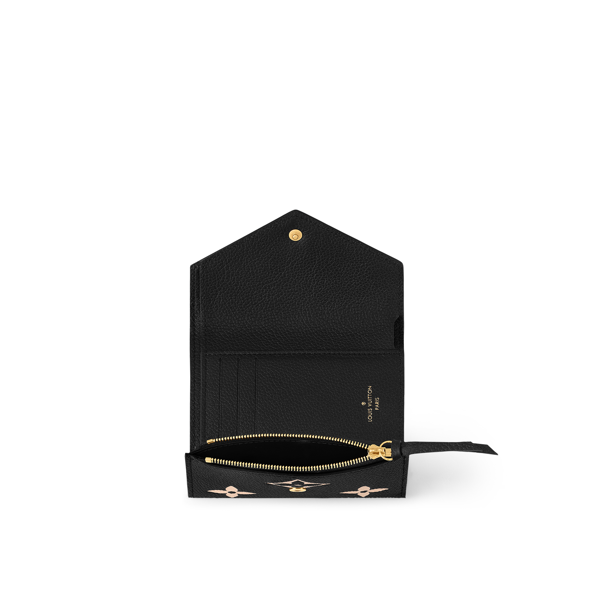 Victorine Wallet Bicolor Monogram Empreinte Leather in Women