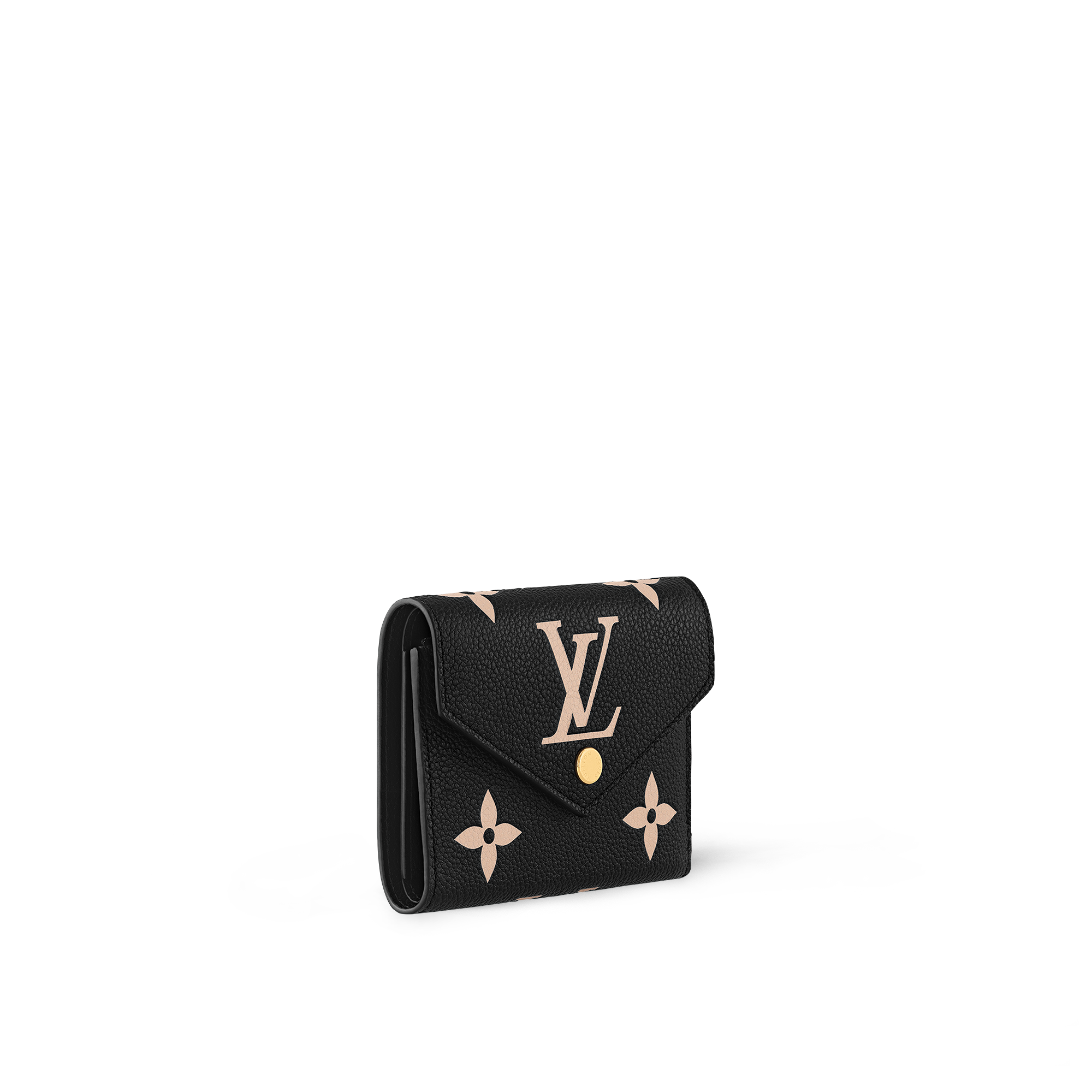 Victorine Wallet Bicolor Monogram Empreinte Leather in Women