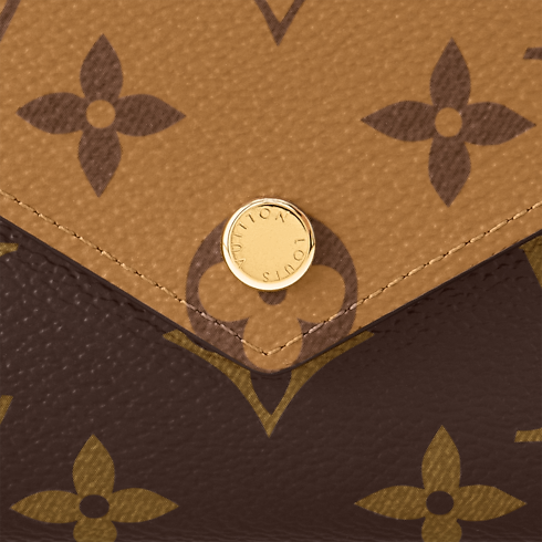 Victorine Wallet Monogram Reverse Canvas in Women's Wallets and Small Leather Goods Compact Wallets collections by Louis Vuitton (Product zoom)
