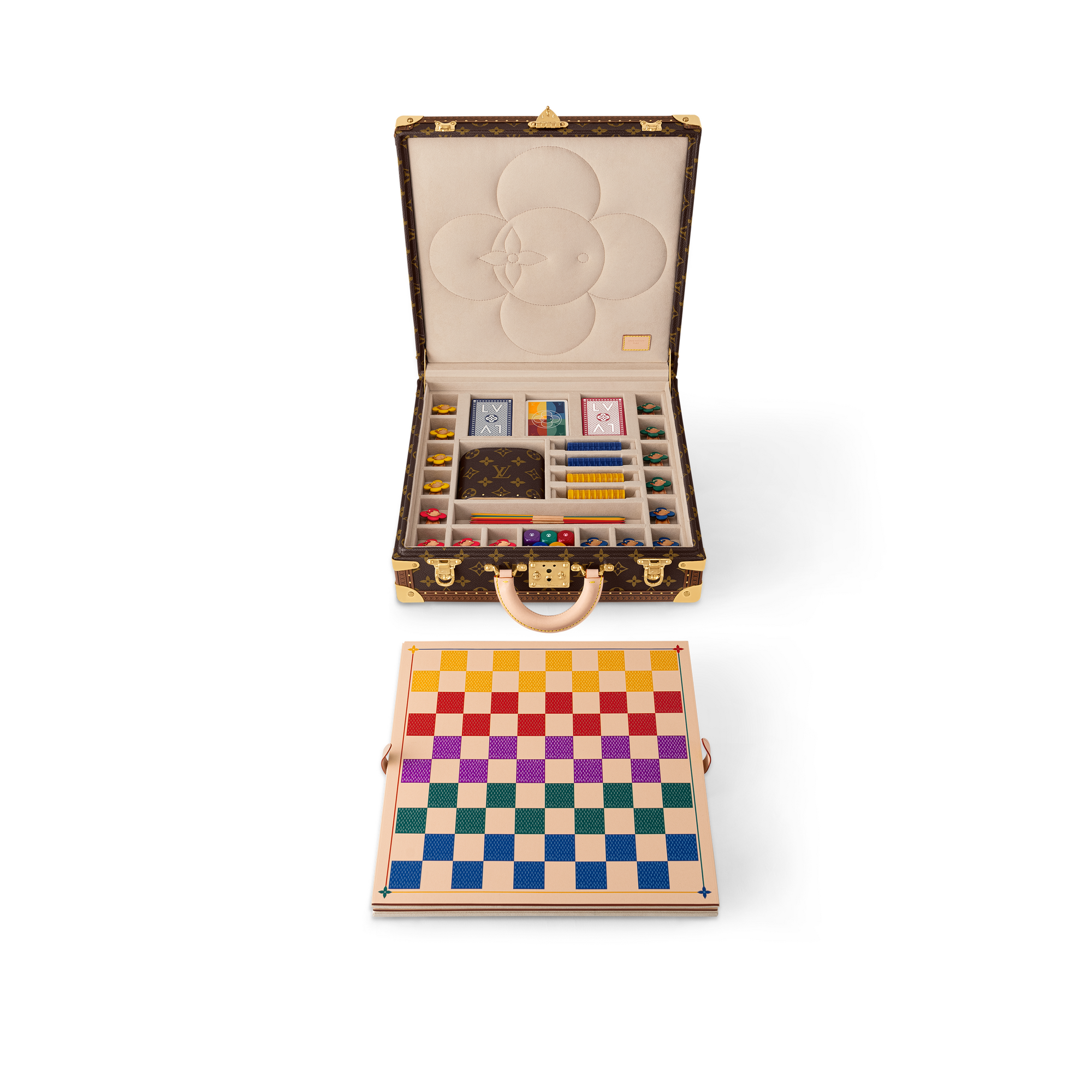 Vivienne Adventures Box Monogram in Trunks, Travel and Home