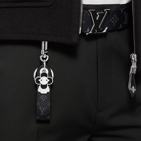 Vivienne Dragonne Key Holder and Bag Charm . in Men's Accessories Key Holders and Bag Charms collections by Louis Vuitton (Product zoom)