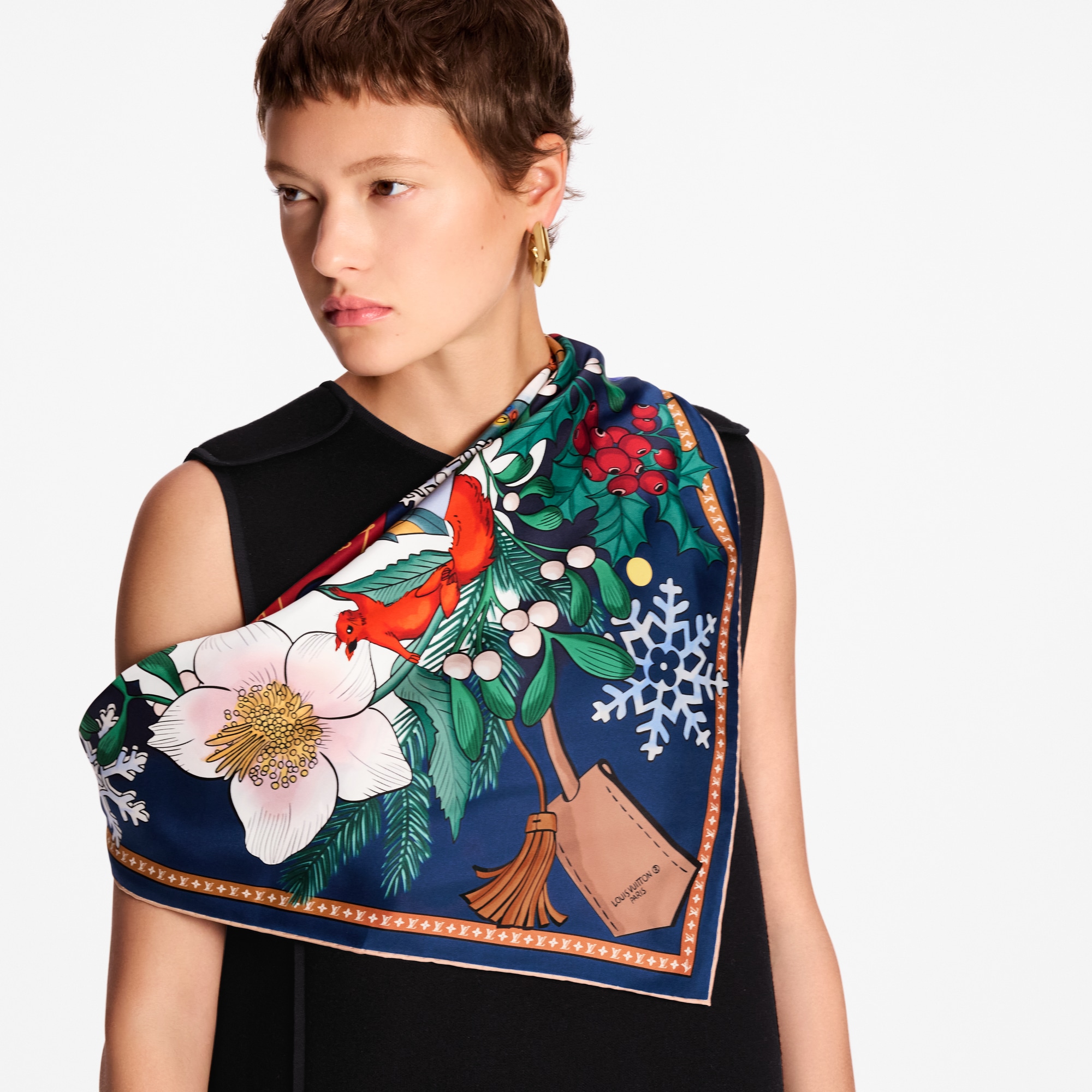 Vivienne Winter Celebration Square 90 . in Women