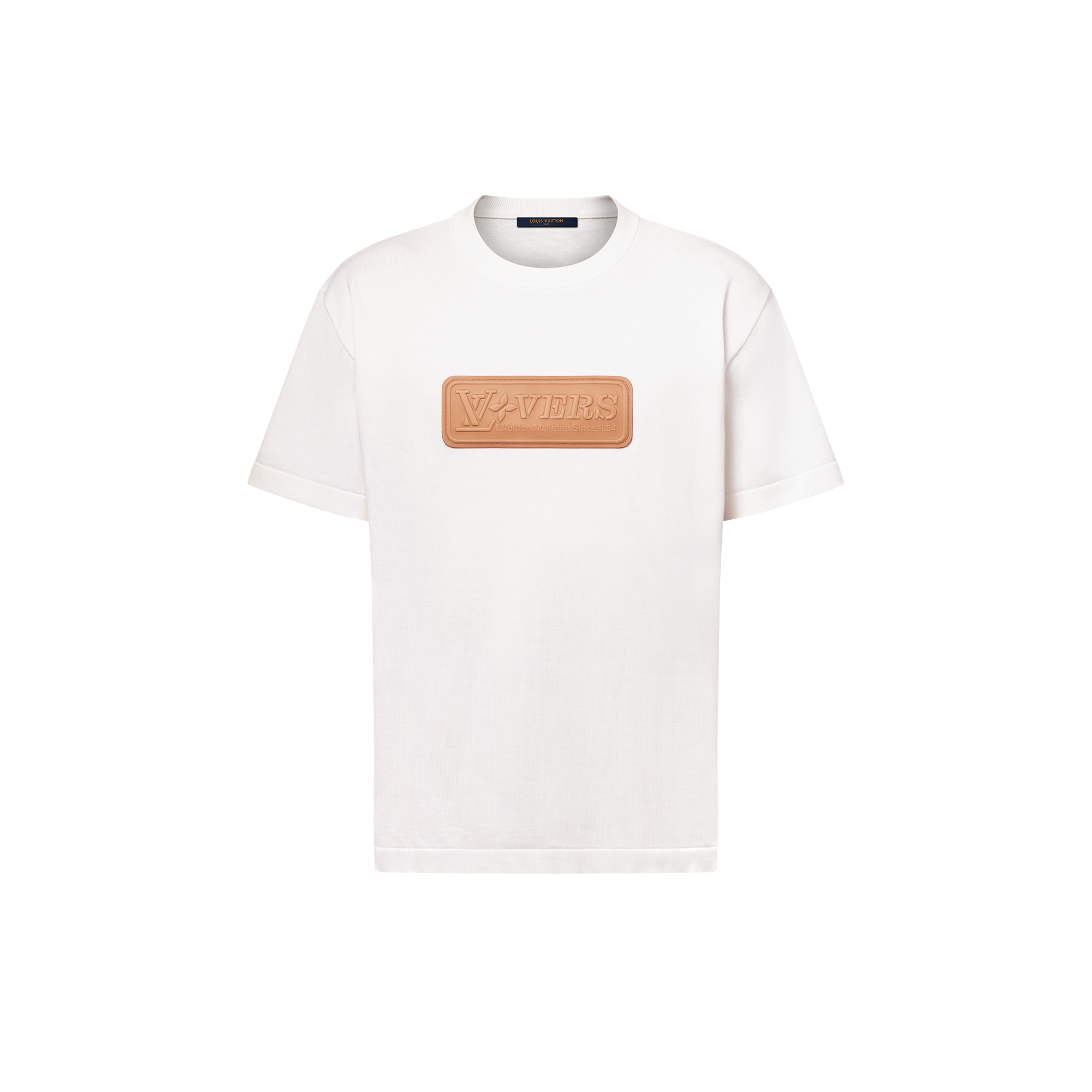 VVN Patch Short-Sleeved Cotton Crewneck   in Men
