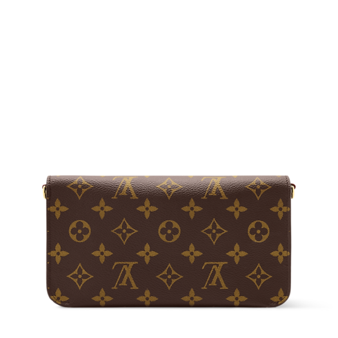 Wallet On Chain Trotter Monogram in Women's Wallets and Small Leather Goods Nano Bags and Chain Wallets collections by Louis Vuitton (Product zoom)