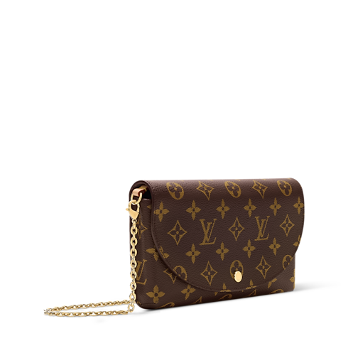 Wallet On Chain Trotter Monogram in Women's Wallets and Small Leather Goods Nano Bags and Chain Wallets collections by Louis Vuitton (Product zoom)