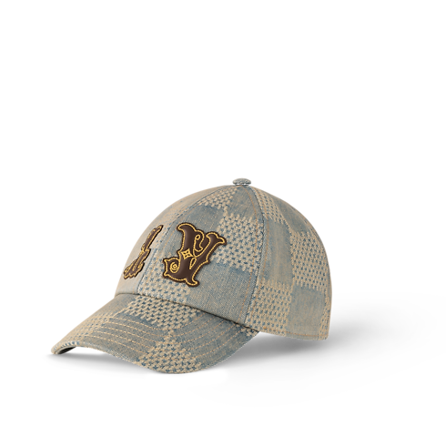 Washed 3D Cap . in Men's Accessories Hats, Beanies and Gloves collections by Louis Vuitton (Product zoom)