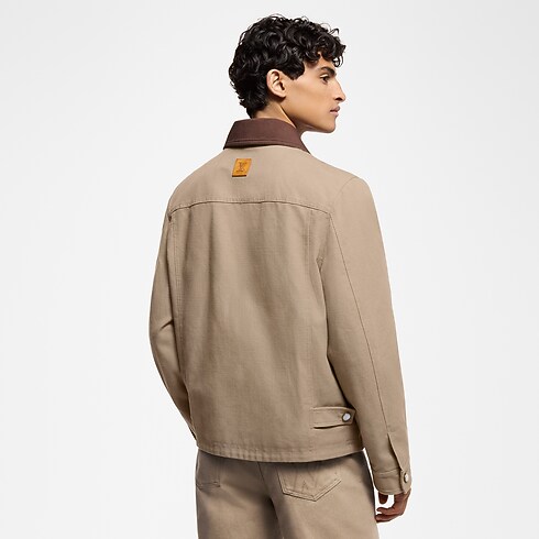 Workwear Cotton Canvas Blouson in Men's Ready-to-Wear Outerwear and Coats collections by Louis Vuitton (Product zoom)