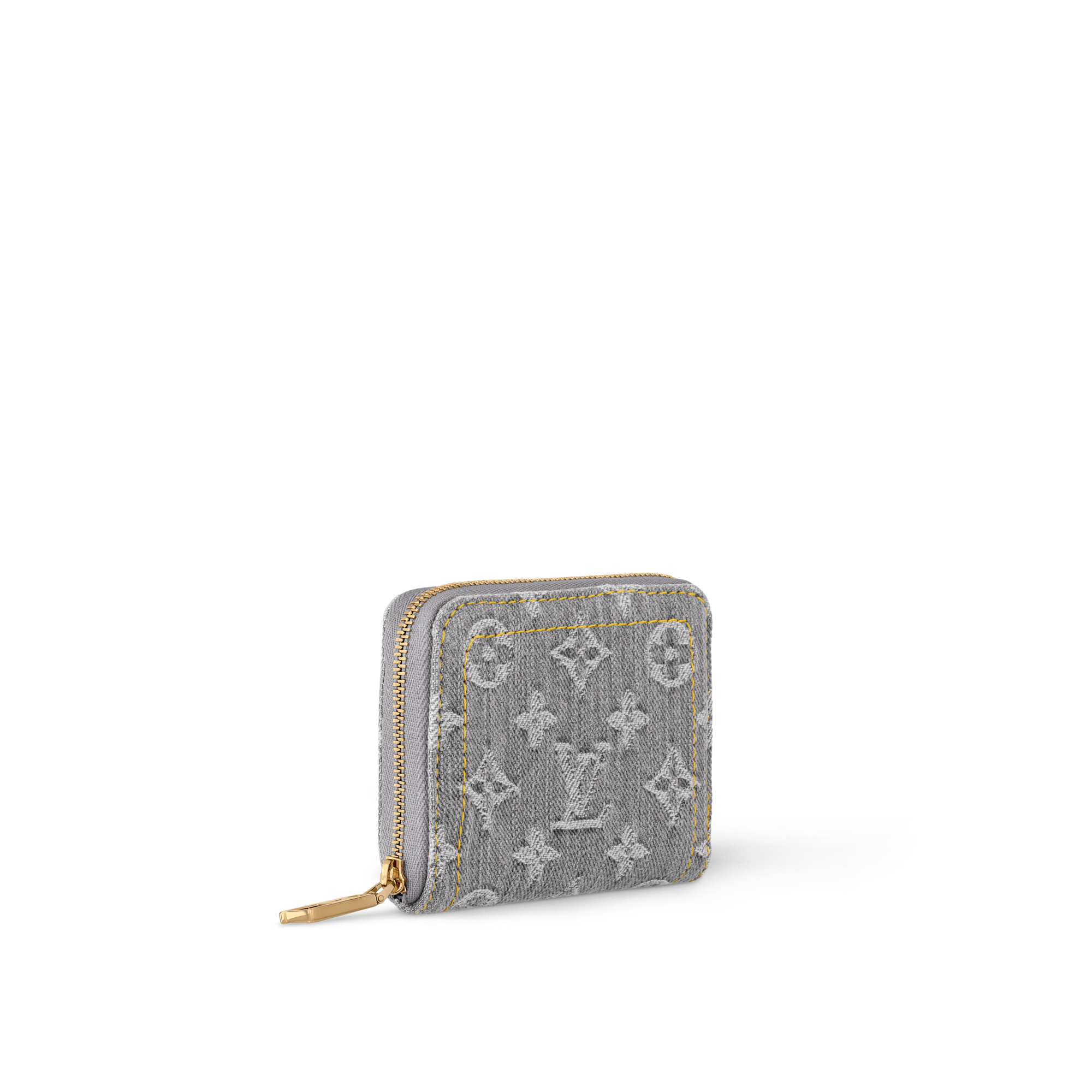 Zippy Coin Purse Monogram Denim in Women