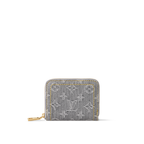 Zippy Coin Purse Monogram Denim in Women's Wallets and Small Leather Goods Compact and Long Wallets collections by Louis Vuitton (Product zoom)