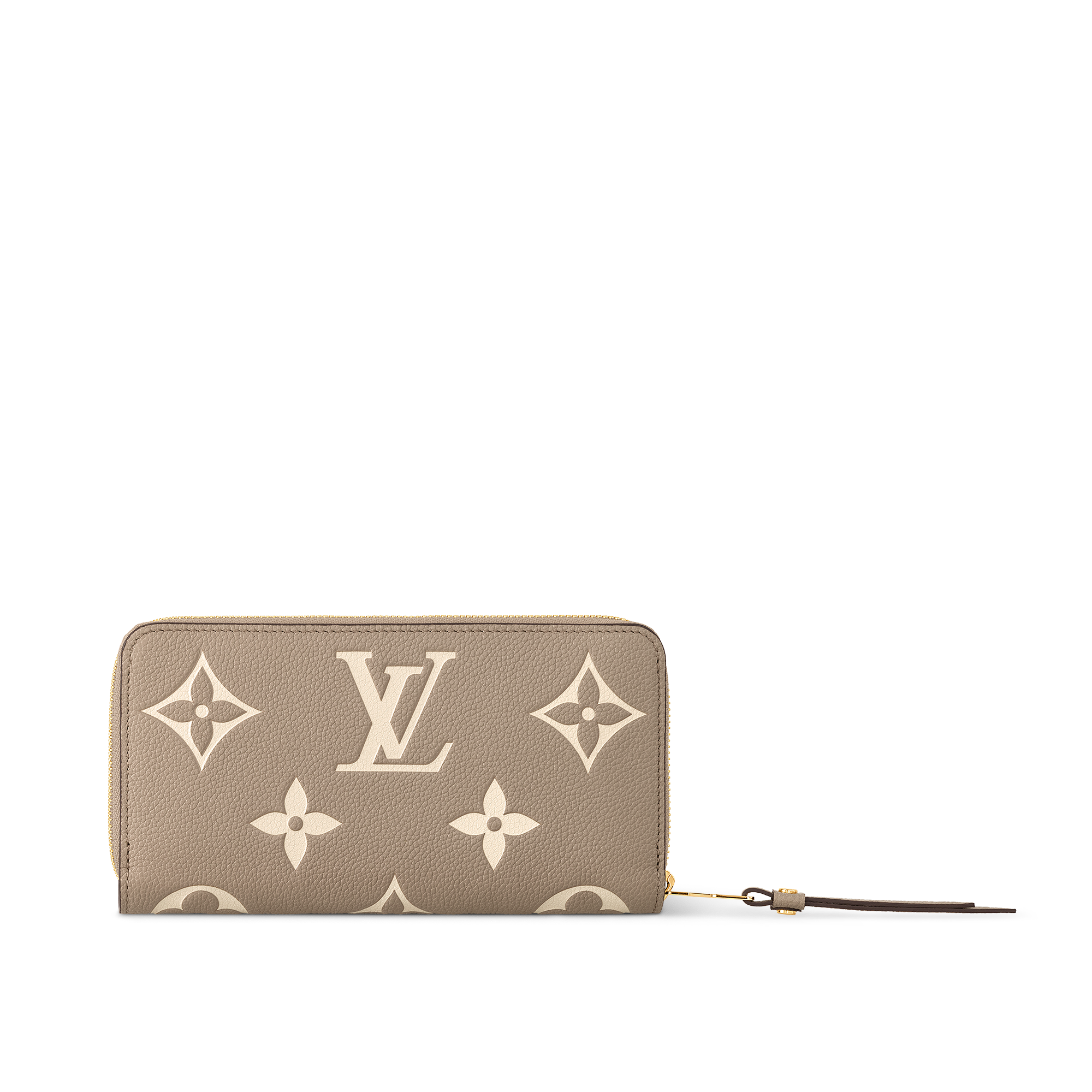 Zippy Wallet Bicolor Monogram Empreinte Leather in Women