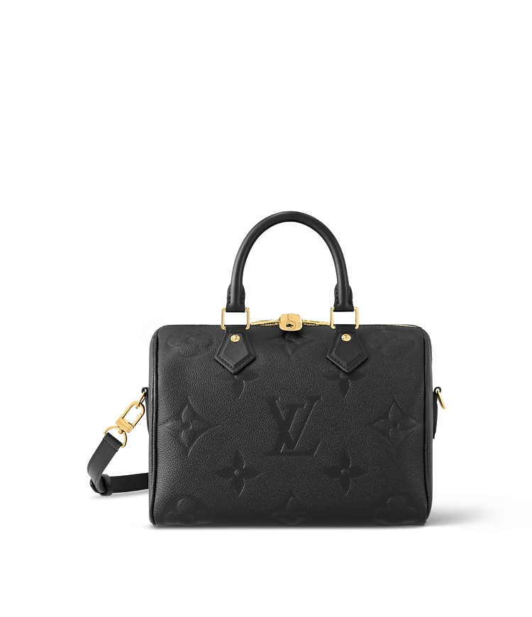 Speedy Bandoulière 25 Monogram Empreinte - Handbags | LOUIS VUITTON 